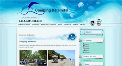 Desktop Screenshot of campingkalamitsi.eu